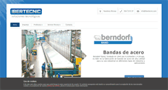 Desktop Screenshot of ibertecnic.com
